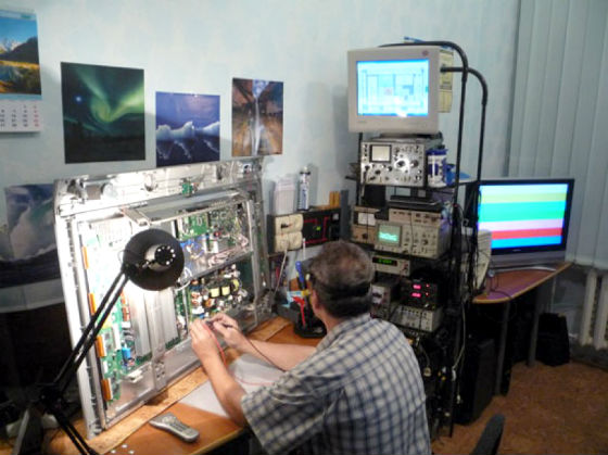 Качественный ремонт плазменных телевизоров | Вызов телемастера на дом в Щербинке